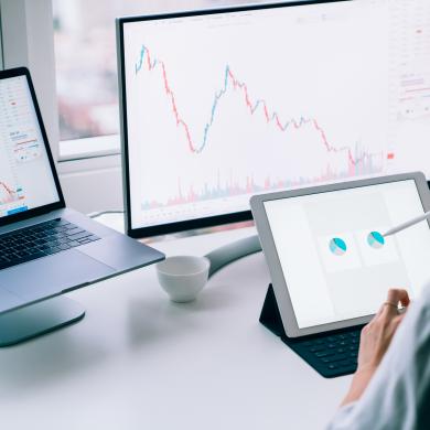 Read-Across in action on two computer screens.