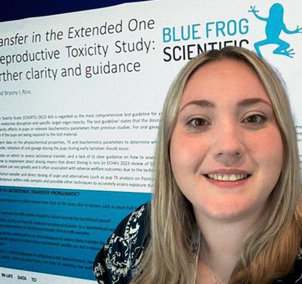 Sophie & Poster Relating to Reproductive Toxicology