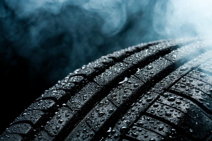 Wet Tyre
