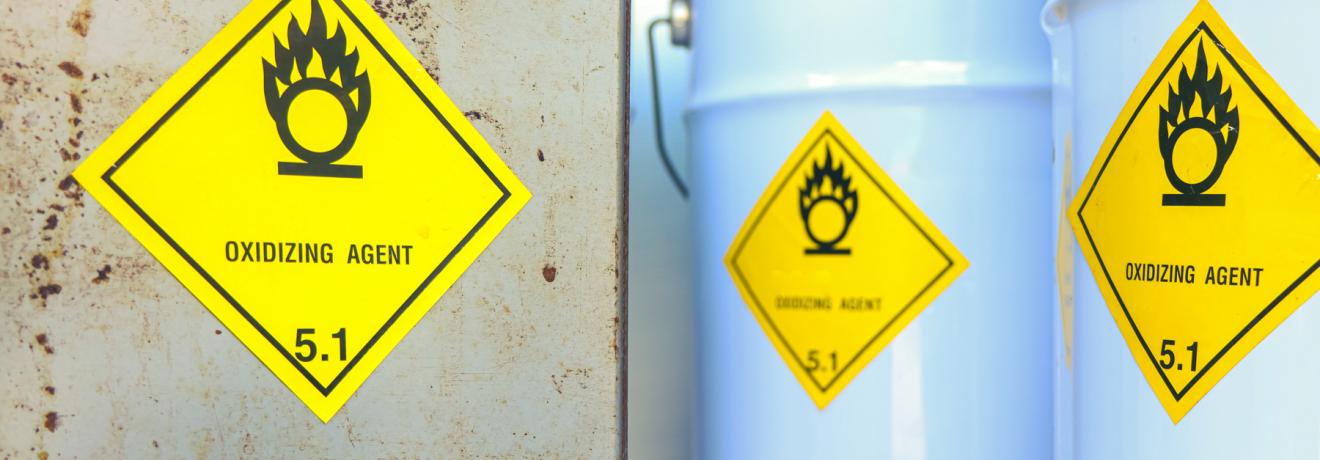 Chemical labelling for substances and mixtures.