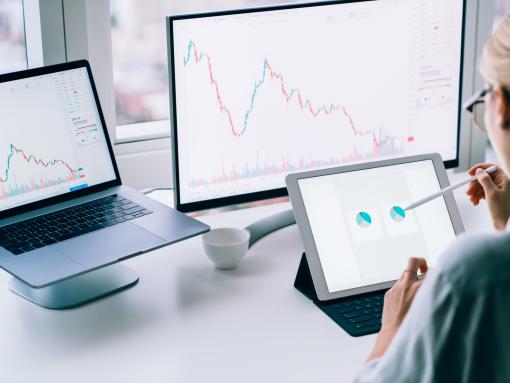 Read-Across in action on two computer screens.